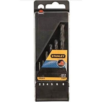 Set 6 brocas para metal hss-r ø 2-8 mm sta56010-qz