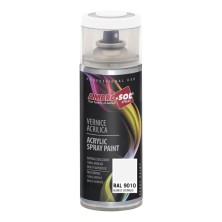 Spray pintura acrílica 400 ml ral 9010 blanco satinado