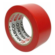 Rollo cinta señalizacion 50mm x 33m roja