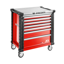 Carro facom 7 cajones 964x546x971 jet.7m4a rojo