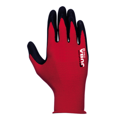 Par guantes nylon palma cub.nitrilo foam negro 111801 t.8
