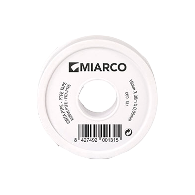 Rollo teflon crudo 19x30x0.08 ref.131