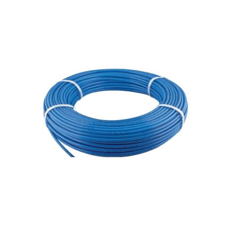 Rollo 100 mts. tubo poliuretano ø 6/4,0 mm azul