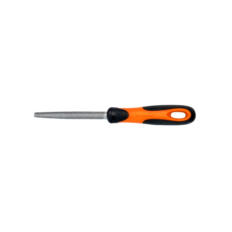 Lima media caña con mango 150 mm 6" fina