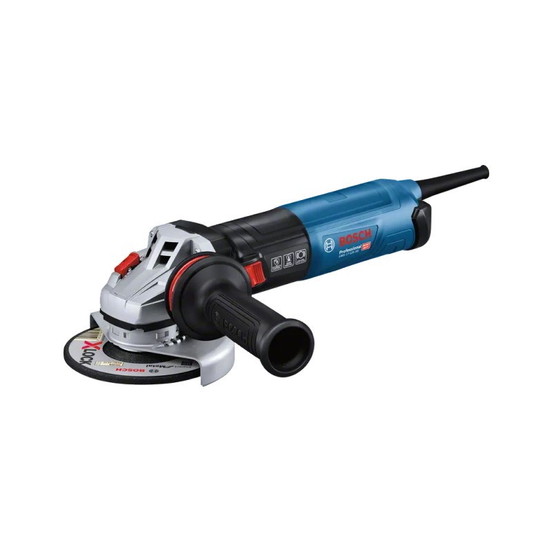 Mini-amoladora ang. gws 17-125 sb profesional 1700w + caja carton