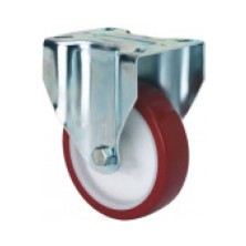 Rueda fija ø100 zv-pol 150kg poliuretano alex 2-2362