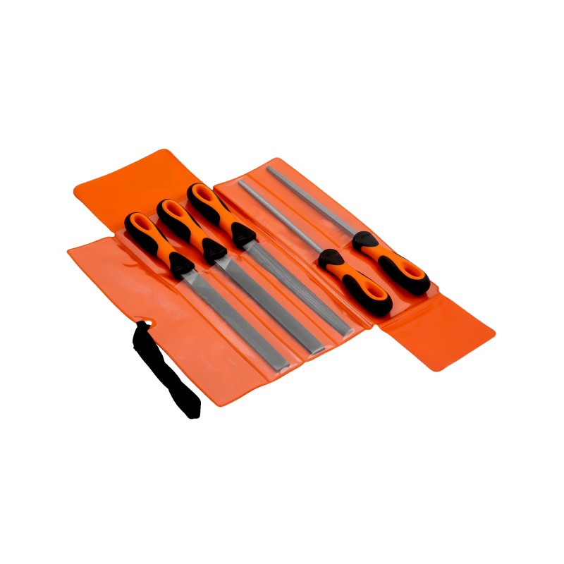 Juego 5 limas de mecánico ergo