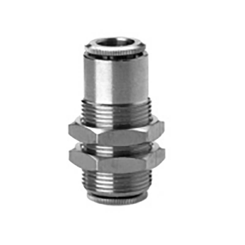 Racor rapido pasamuros s.6000 tubo ø4mm rosca m10