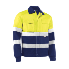 Chaqueta pol./alg. alta vis.dover hv746bc amar./marino t.xl