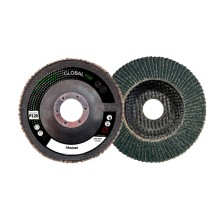 Disco laminas zirconio + premium conico ø115 mm gr.80 (embalaje de 10 unidades)