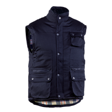 Chaleco 100% algodón multibol.westport 860 135/220 g/m2 marino talla-xl