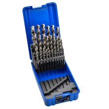 Estuche 25 brocas ref.1020 hsse-co inox. cil.ø1-13x0,5 mm