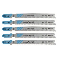 Blister 5 hojas sierra calar bosch t121afc metal