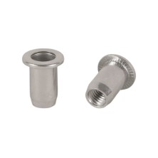 Remache tuerca lisa aluminio c/ancha m-6x8,90x14,50 mm