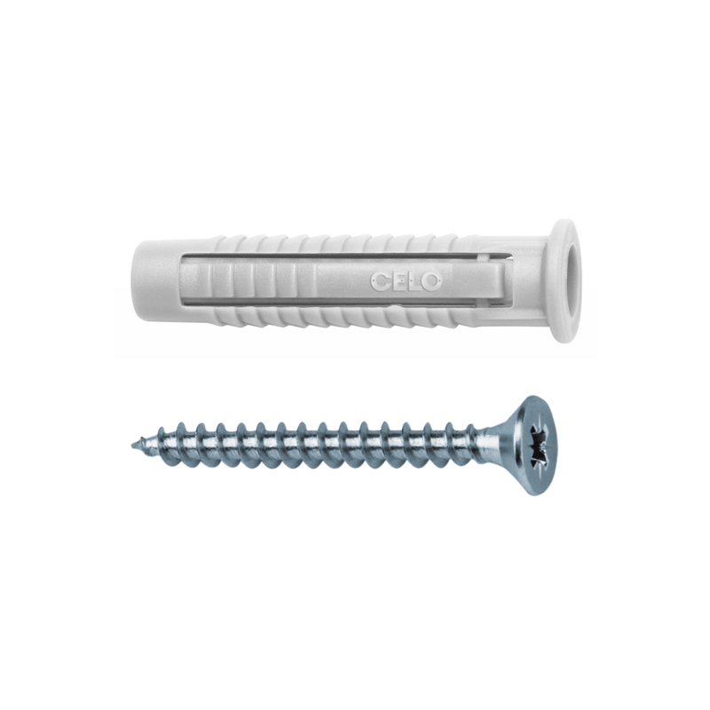 Taco nexus fx 8x40mm+torn.velox c/av.pozi 5,0x60mm 98fxsz (embalaje de 50 unidades)