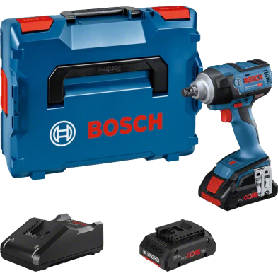 Atornillador impacto gds 18v-450 hc 2 bat.4,0ah + l-box