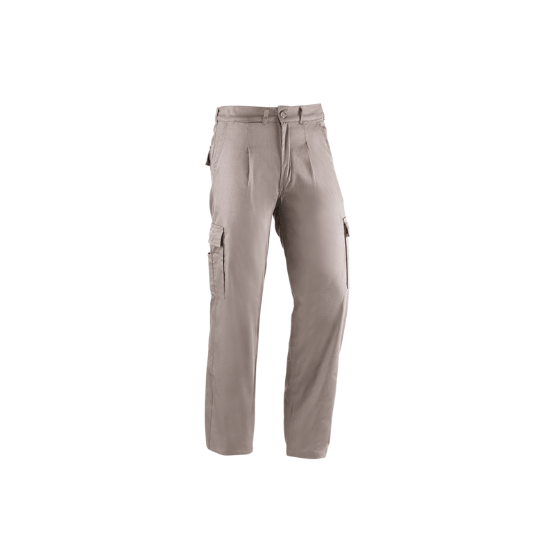 Pantalon tergal multibol.848 gy gris t.42
