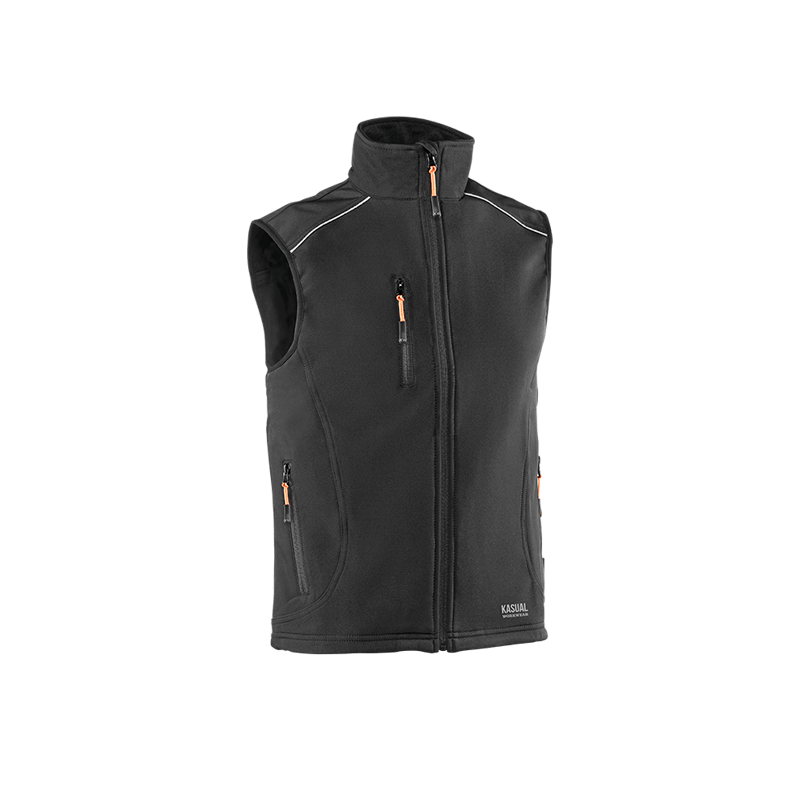 Chaleco cortavientos new bari 1895 negro t.xl