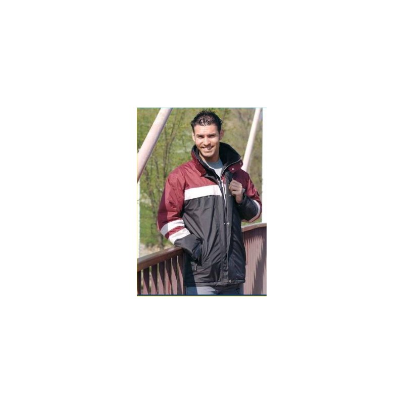 Parka pongee/pvc tricolor imola 867 t.l'