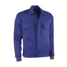Chaqueta tergal c/cremallera 846 az azulina t.60