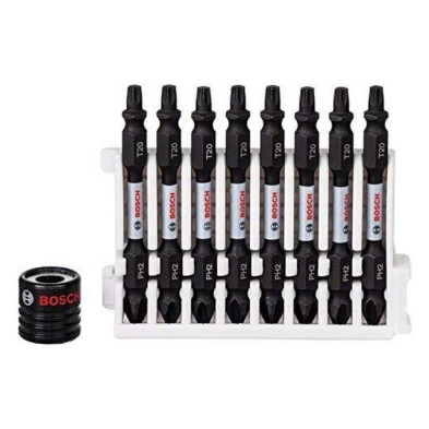 Set 8 puntas atorn.impacto dob.ph2-t20 65mm+iman 2608522336