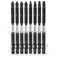 Set 8 puntas atorn.impacto dob.ph2-pz2-torx 110mm 2608522346