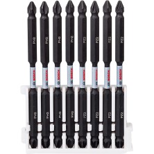 Set 8 puntas atorn.impacto dob.ph2-pz2 110mm ref.2608522348