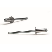 Remache "flor" aluminio mg3,5 c/alomada ø 4,0x20 mm