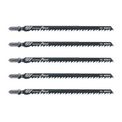 Blister 5 hojas sierra calar bosch t344dp madera