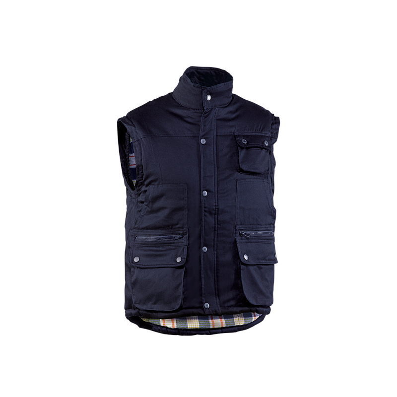 Chaleco 100% algodón multibol.westport 860 135/220 g/m2 marino talla-xxl