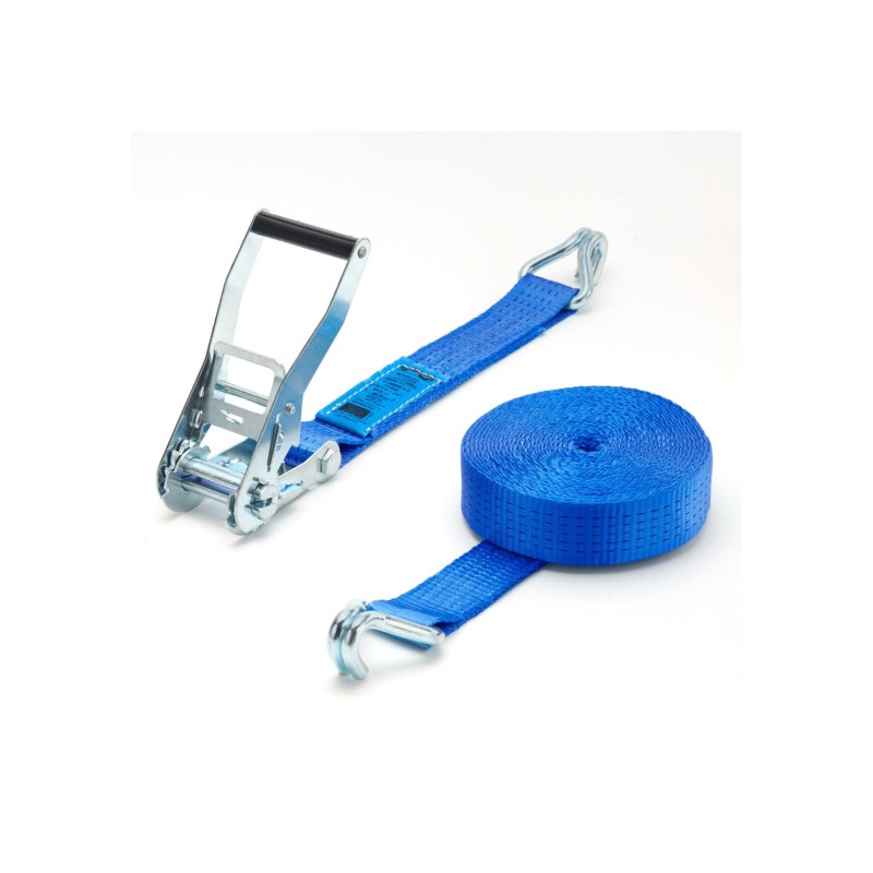 Ratchet gancho cerrado r-35mm 5 mts. azul