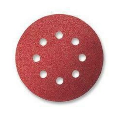 Blister discos lija 125mm gr.80 (pack de 6)