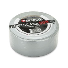 Rollo cinta americana 50mm x 50m plata