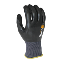 Par guantes nailon con doble recubrimiento nitrilo/pu de base acuosa. t.9 5520rf