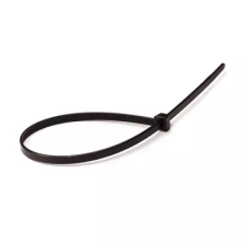 Bolsa 100 un. brida 3,6 x 300 mm negra