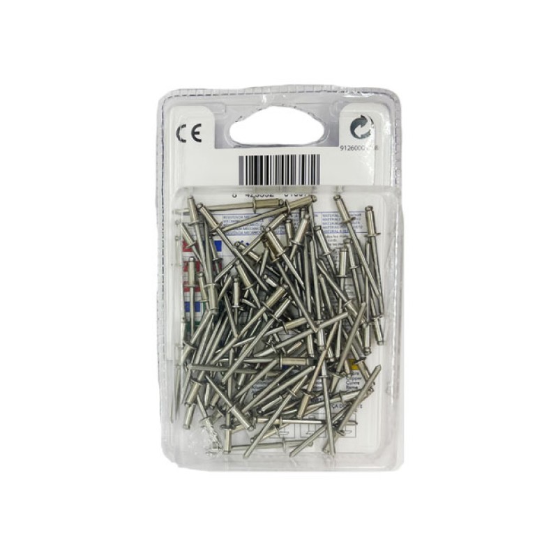 Blister remache inox 304 ø 3,2x8 mm