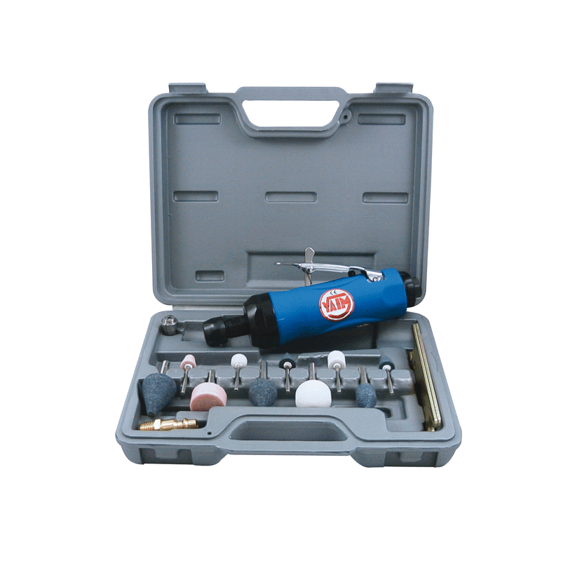 Kit amoladora recta neumatica 275w 21000 rpm ya 826 kit