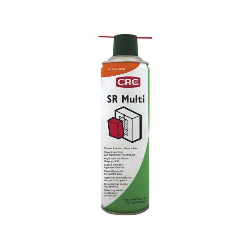 Bote spray desmoldeante c/silicona sr multi 500 ml