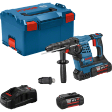 Martillo gbh 36vf li plus + 2 bat. 4ah  + lboxx