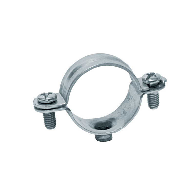 Abrazadera metalica l m6 ø 12mm ref.912l (embalaje de 100 unidades)