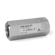 Valvula antirretorno g1/8 serie vnr-210-1/8