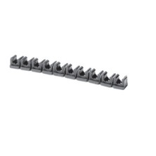 Regleta portatubos plastico ø6mm azul ref.mpl-6