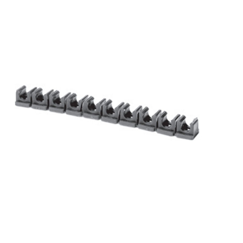 Regleta portatubos plastico ø6mm azul ref.mpl-6