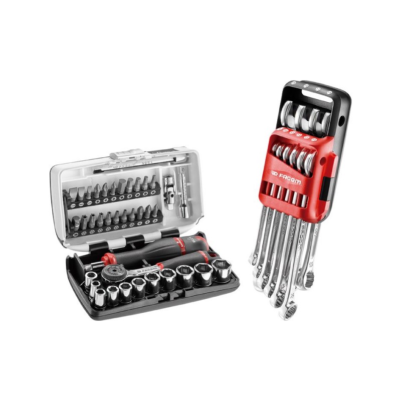 Juego 38 pz.trinq.1/4" r2nano+jgo.10 llaves 440.jp10pb 'oferta