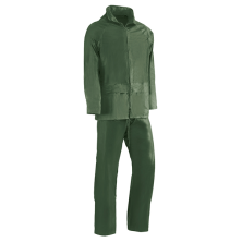 Traje agua nylon/pvc 0.18 mm verde 802rh t.3xl