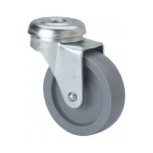 Rueda gir.ø50 b-bp 35kg.sop.rodam.poliprop.gris alex 1-0172