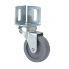 Rueda gir.ø40 b-bp 22kg fij.cantos poliprop.gris alex 3-0009