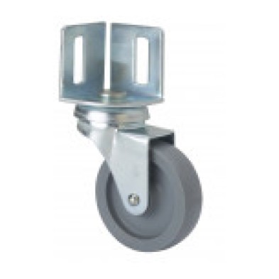 Rueda gir.ø40 b-bp 22kg fij.cantos poliprop.gris alex 3-0009