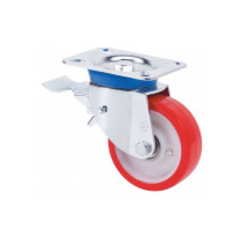 Rueda giratoria 10tvfd100-pob freno poli 2-1613