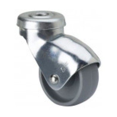 Rueda gir.ø40 h-bp 22kg sop.rod.poliprop.gris alex 3-0020